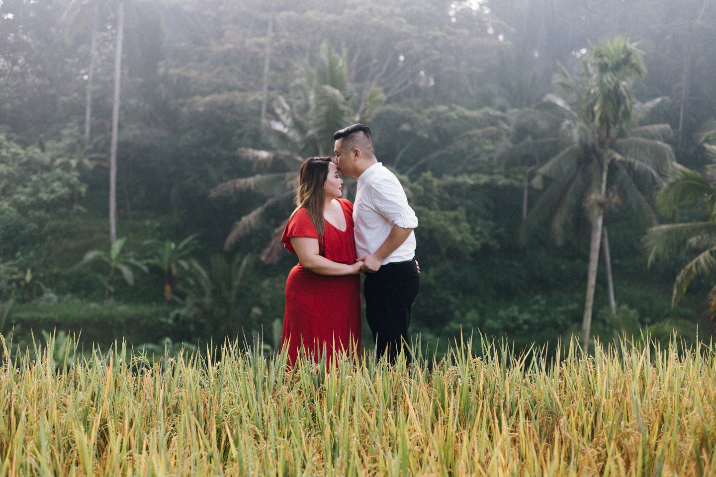 engagement photo shoot rice terraces ubud